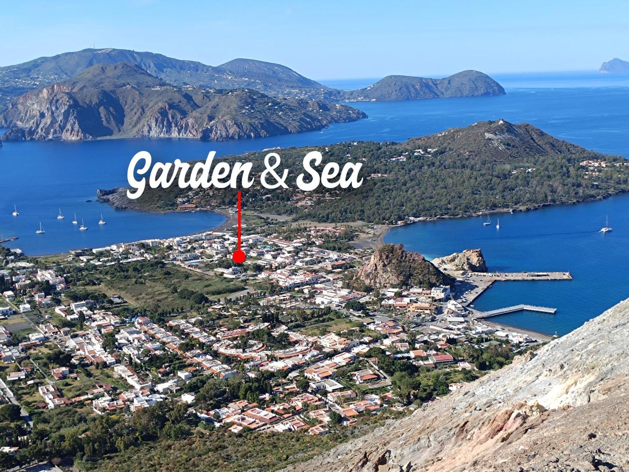 Garden & Sea Villa Vulcano  Bagian luar foto